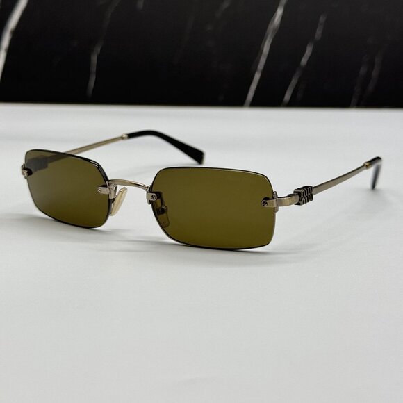 NEW MIU MIU MUB50S 26C09Z SUNGLASSES BROWN WOMEN MU B50S, SMU B50 main image 7